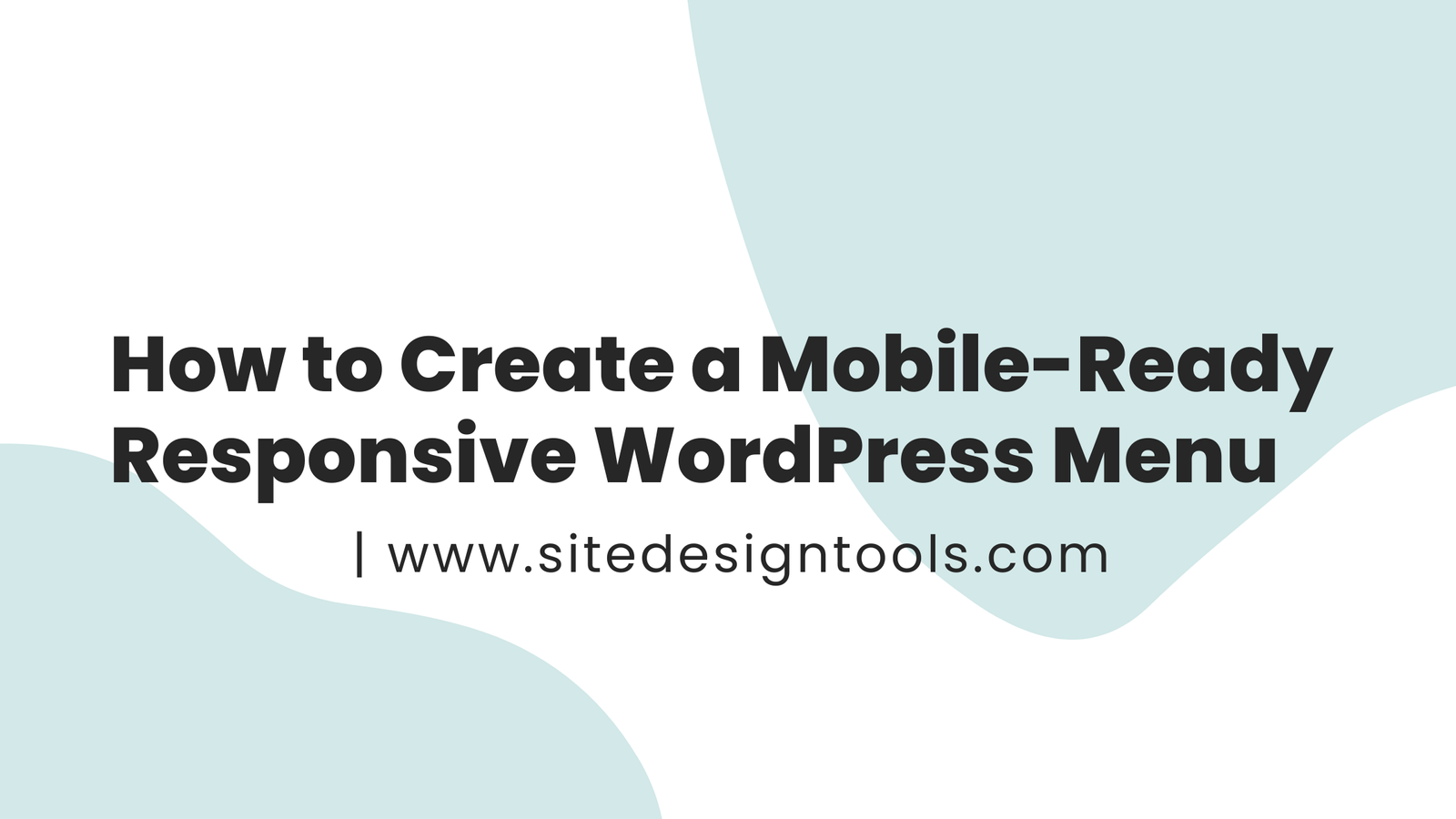 responsive wordpress menu